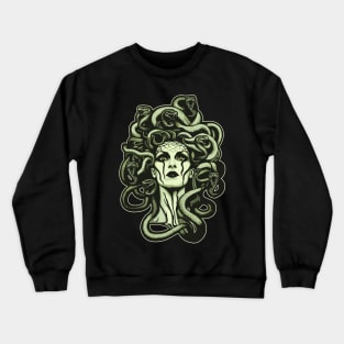 Gorgon Goddess Medusa by gnarly Crewneck Sweatshirt